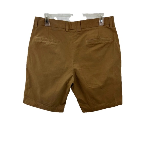 Super Duper Men’s Shorts Size 34 Burnt Orange Cotton Pockets Classic - Picture 2 of 6